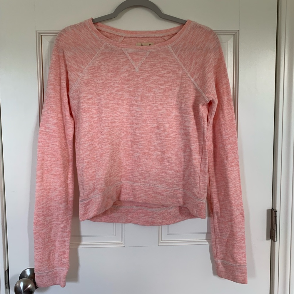 Hollister Women’s Long Sleeve Shirt Pink Size XS